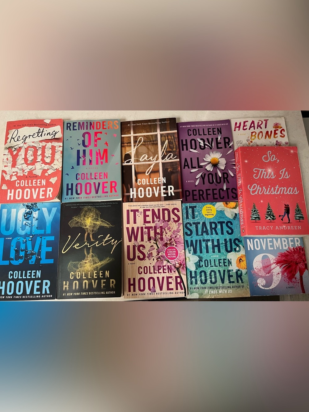 10 Colleen Hoover Books - Picture 2 of 2